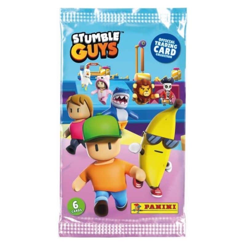 Stumble Guys sobre con 6 cartas coleccionables de Panini CB/07565