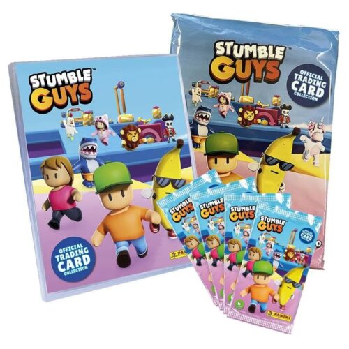 Stumble Guys Megapack de inicio con 4 sobres CB/07558 PANINI