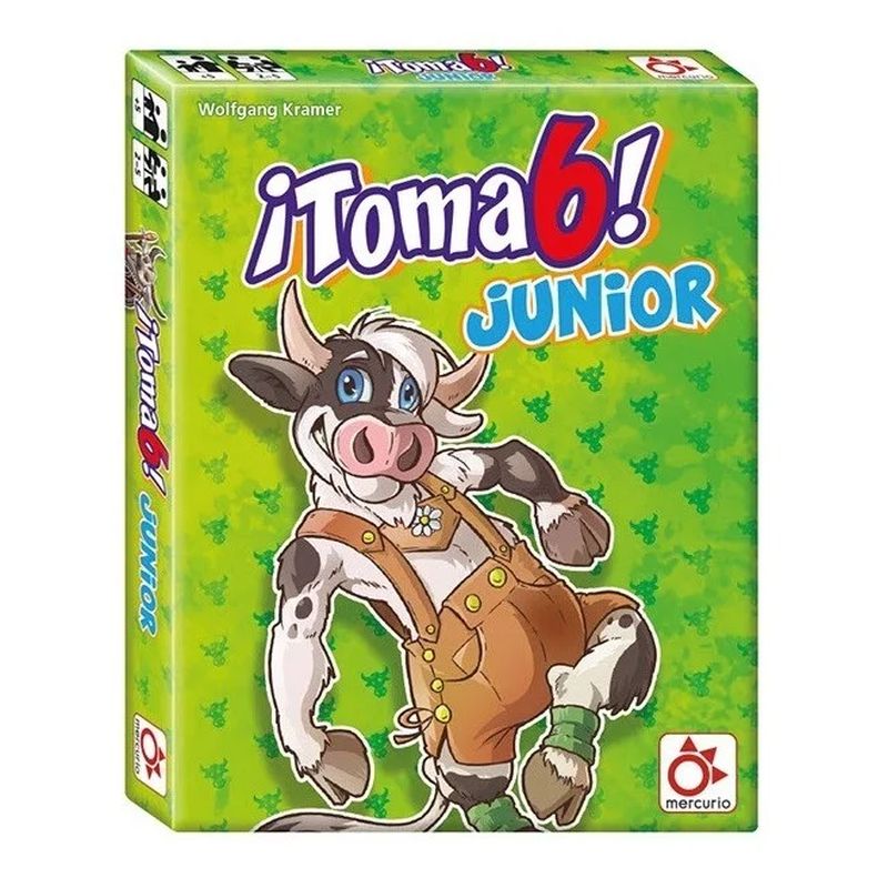 Juego de cartas ¡Toma 6! Junior para niños Mercurio CB/27416