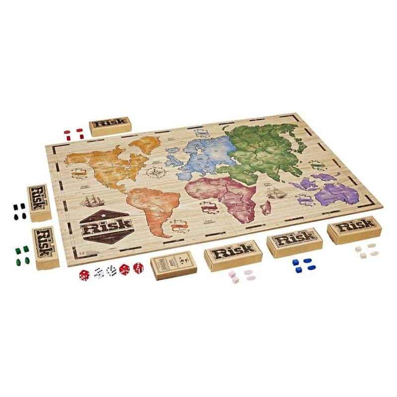 Juego Risk Rustic series edición vintage de Hasbro C2322 - Imagen 2