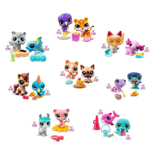 Littlest Pet Shop 2 pets modelos surtidos serie 1 BF00525 BANDAI