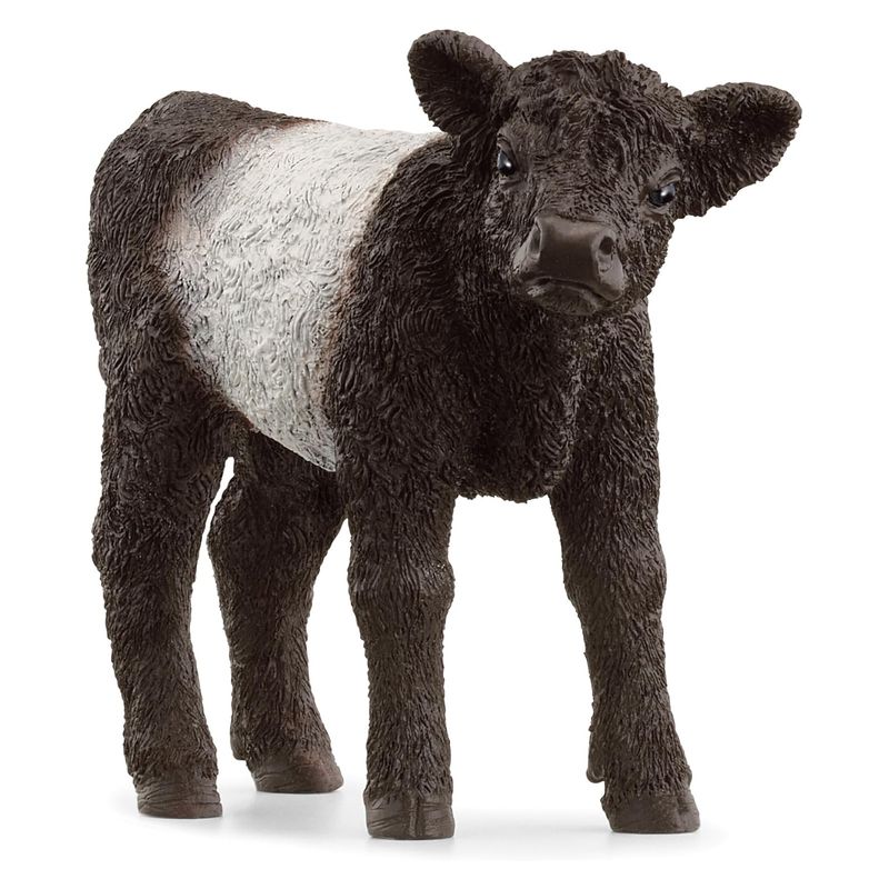 Figura ternero Galloway línea Farm World para coleccionar de Schleich 13969