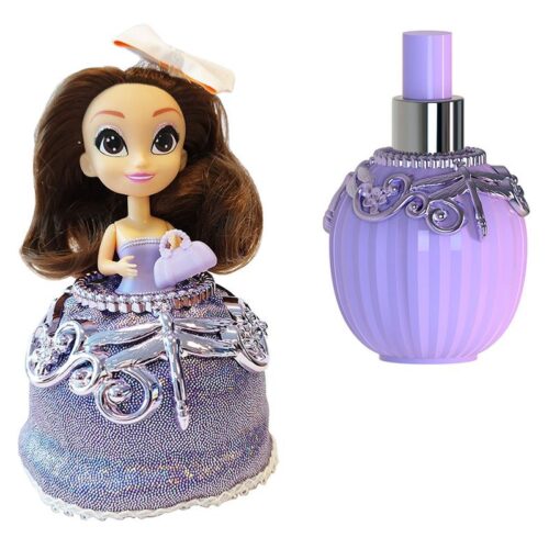 Perfumitos muñeca Luna Beece con accesorios frasco púrpura 6426 1260-LB BIZAK