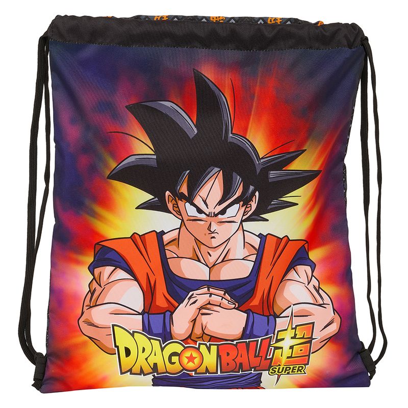 Mochila saco plano Dragon Ball con bolsillo interior 622422196 SAFTA