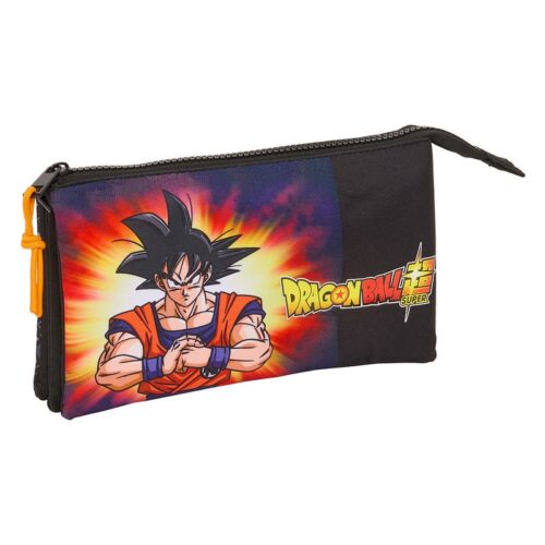 Portatodo triple Dragon Ball anime cremallera interior 822422744 SAFTA