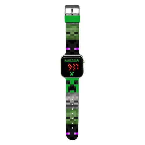 Reloj Led digital Minecraft personajes ajustable MIN4165