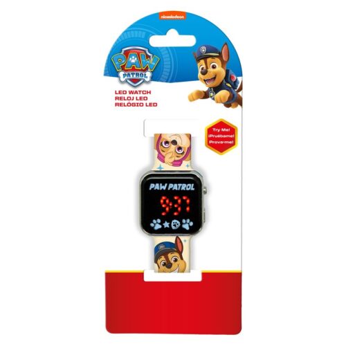 Reloj Led digital Patrulla Canina ajustable PW19961