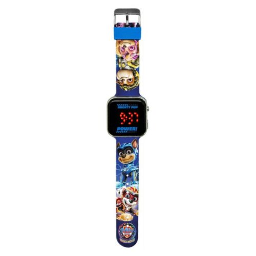 Reloj Led digital Patrulla Canina azul ajustable PW19944