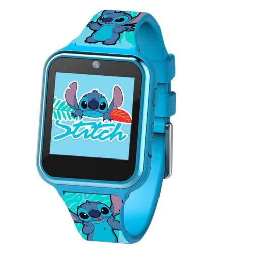 Reloj inteligente Stitch Disney azul ajustable LAS4027