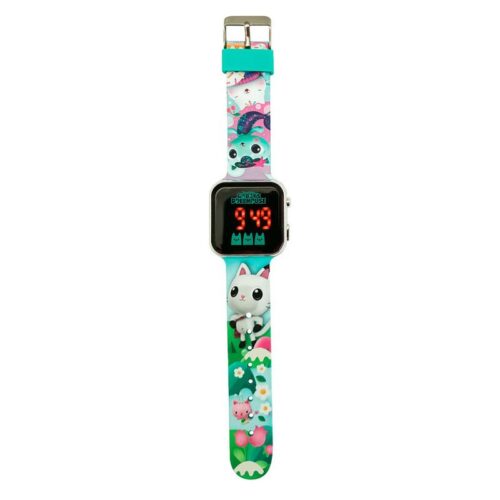 Reloj Led Gabby la casa de las muñecas ajustable GD00077