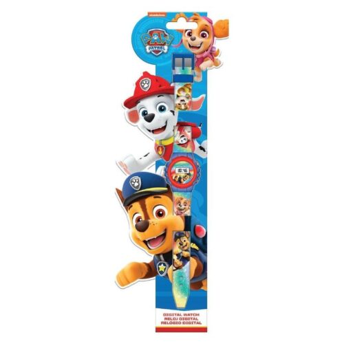 Reloj digital Patrulla Canina multicolor ajustable PW19943