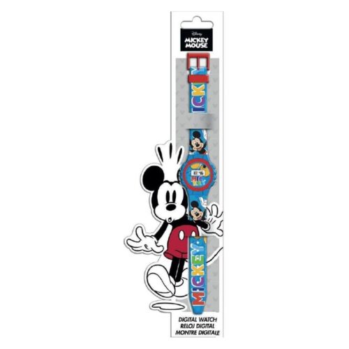 Reloj digital Mickey Mouse multicolor ajustable MK4164