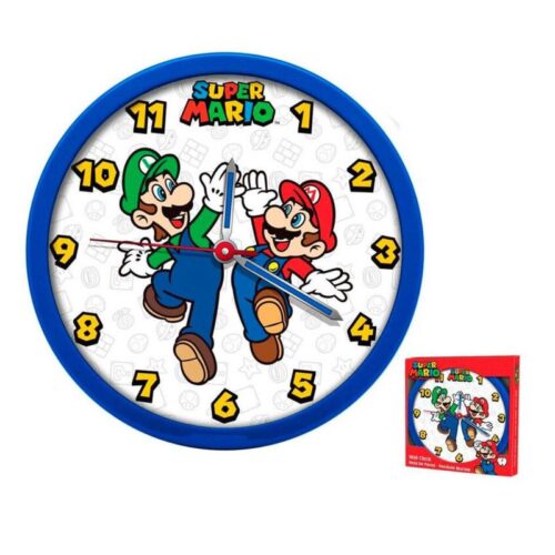 Reloj pared Super Mario Bros 25 cm GSM3063