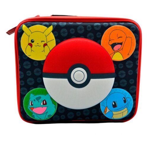 Bolsa portameriendas 3D EVA Pokemon con cremallera PK00037