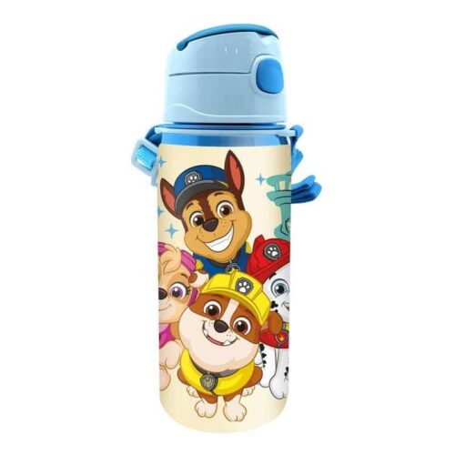Cantimplora aluminio con asa 600 ml Patrulla Canina PW19965