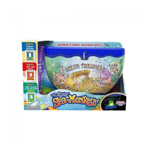 Sea Monkeys Ocean Zoo Cofre del tesoro con luz surtido 63072322