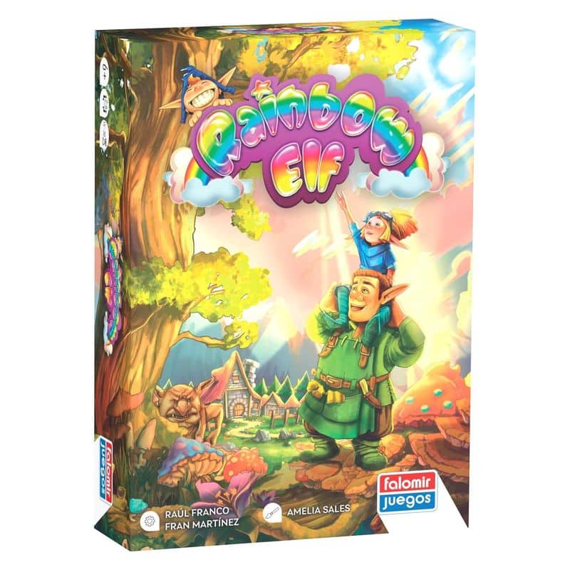 Rainbow Elf juego de mesa con cartas Falomir 30045