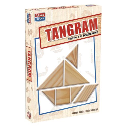 Juego de mesa educativo Tangram multijugador Falomir Juegos 646484