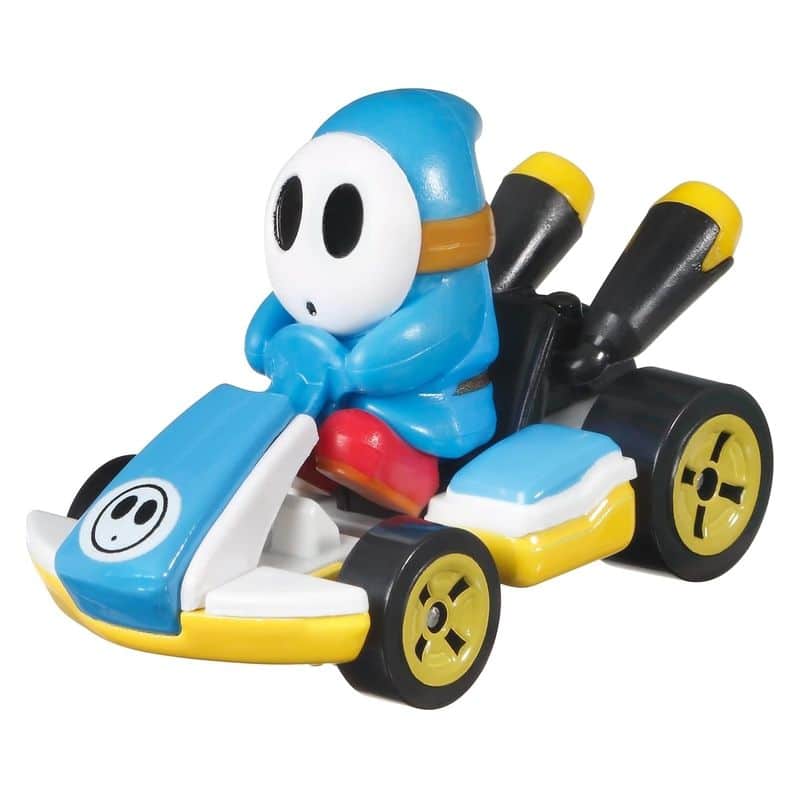 Vehículo Hot Wheels Mario Kart Blue Shy Guy kart estándar GRN21 Mattel - Imagen 2
