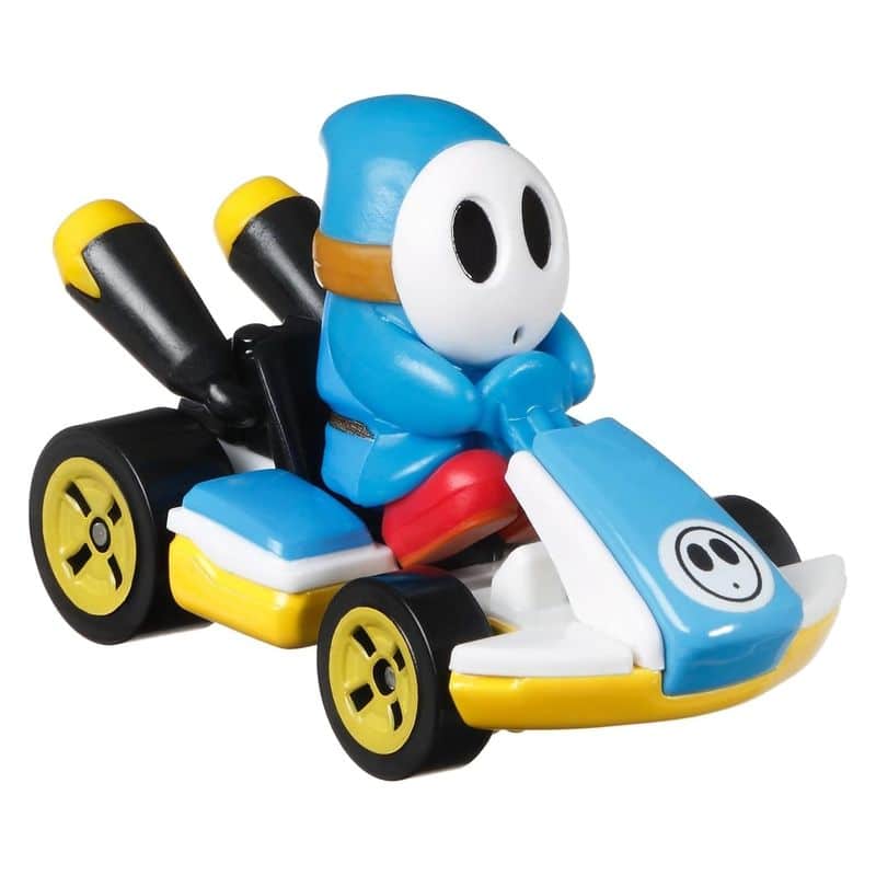 Vehículo Hot Wheels Mario Kart Blue Shy Guy kart estándar GRN21 Mattel - Imagen 3