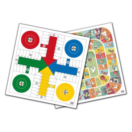 Tablero Parchís y Oca doble cara 40cm multijugador Falomir Juegos 27908