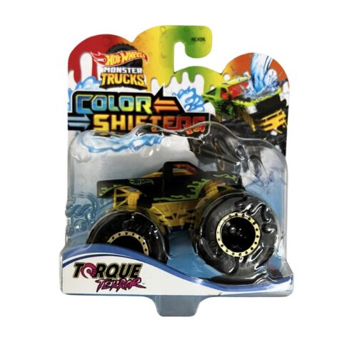 Vehiculo Monster Trucks Hot Wheels Color Shifters Torque Terror HMH34 Mattel