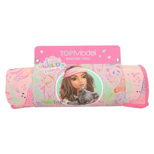 Toalla microfibra TOP Model 12791 estampados animales y banda elástica