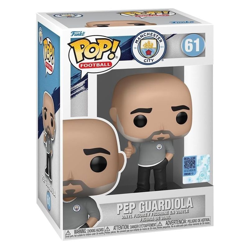 Figura Funko Pop Pep Guardiola Manchester City Fotball 61 FFK75114 - Imagen 2