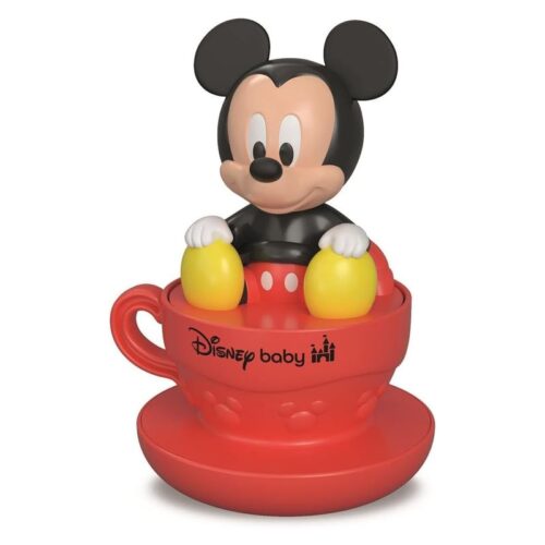 Taza giratoria Baby Disney con figura de Mickey Mouse Clementoni 17891