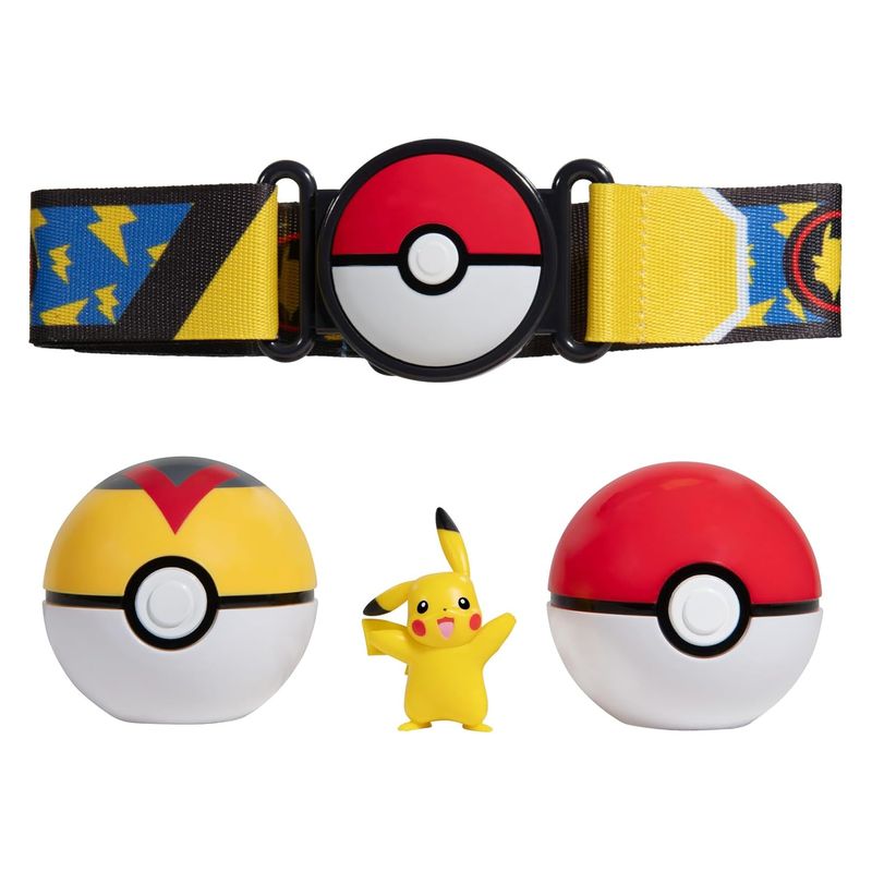 Pokémon cinturón ataque Pikachu set 2 bolas 6322 7236-PIKrjam - Imagen 2