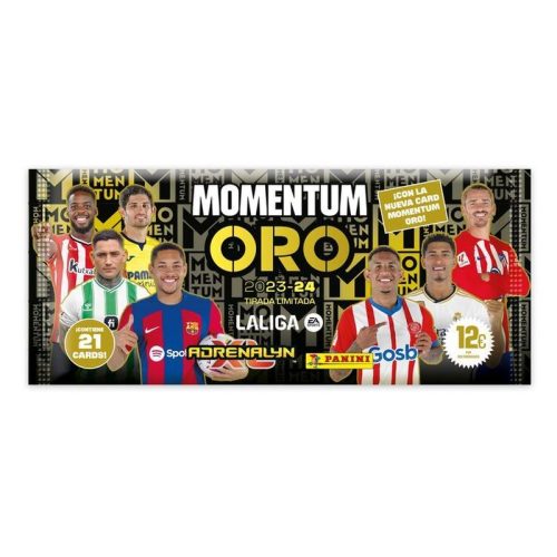 Sobre momentun oro Adrenalyn Limitada 2024 La Liga CB/22535 PANINI