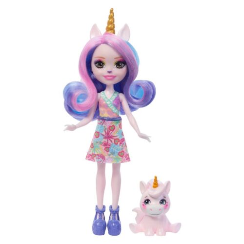 Enchantimals muñeca sunshine island unicornio básica  HRX84 MATTEL