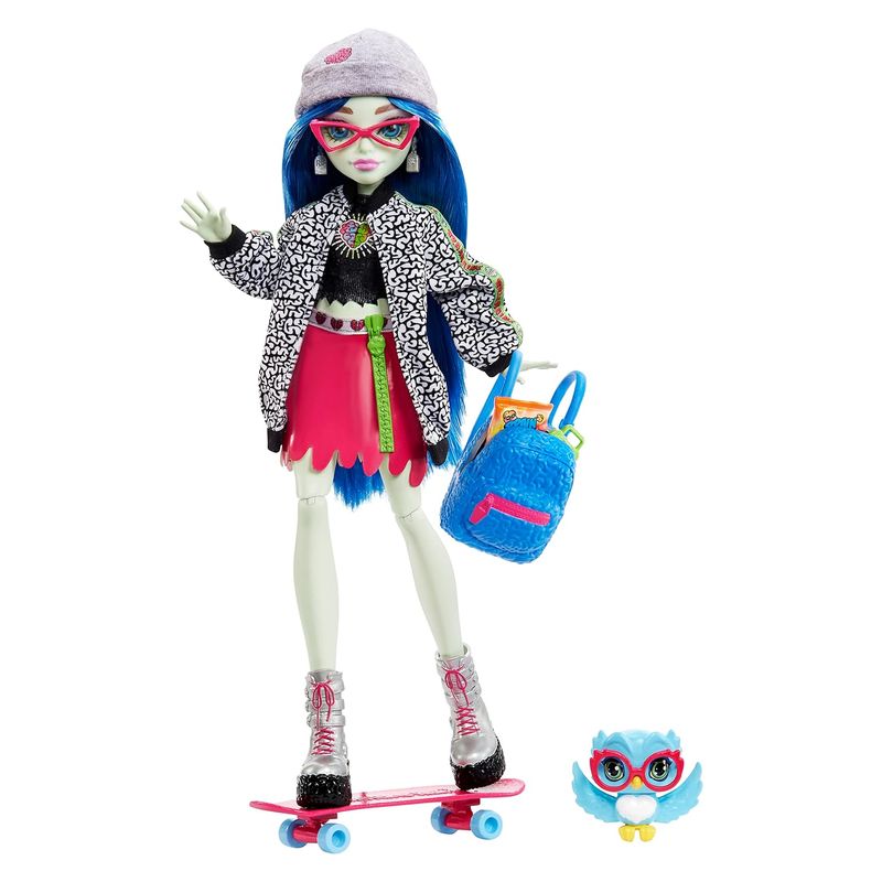 Monster High muñeca Ghoulia Yelps skate urban HHK58 MATTEL