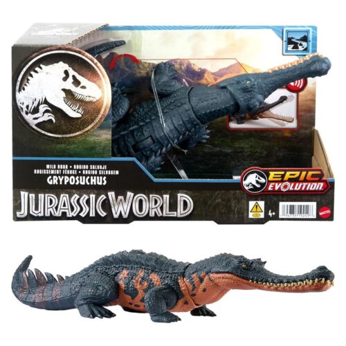 Dinosaurio Jurassic World Wild Roar Epic Evolution Gryposuchus HTK71 Mattel