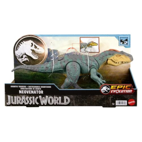 Dinosaurio articulado Jurassic World Neovenator World Gigantic HTK78 Mattel