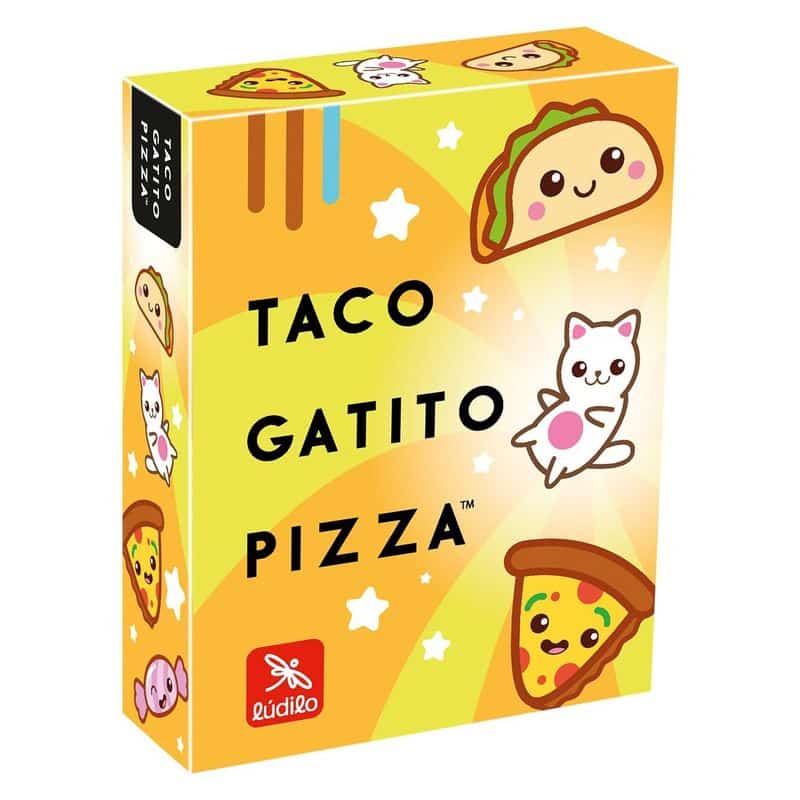 Juego Taco, Gatito, Pizza educativo con cartas infantil 803463