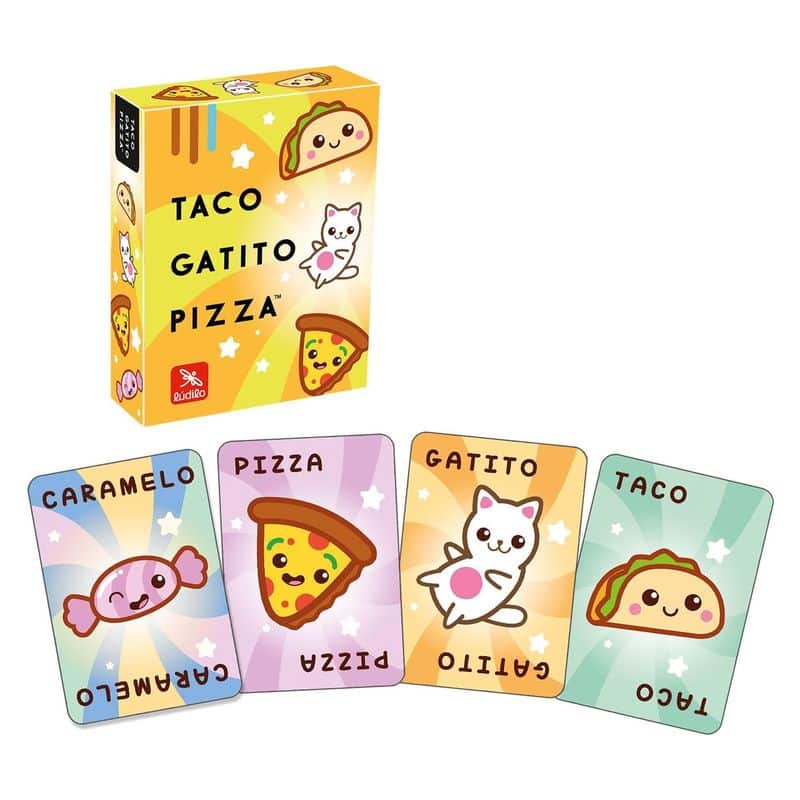 Juego Taco, Gatito, Pizza educativo con cartas infantil 803463 - Imagen 2