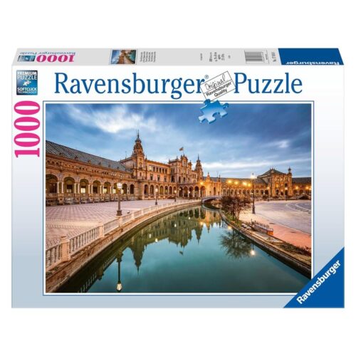 Puzzle Plaza España Sevilla 1000 piezas 70 x 50  17616 8 RAVENSBURG