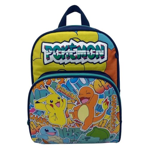 Mochila infantil Pokémon 30cm con los iniciales de Kanto MC-394-PK CYP