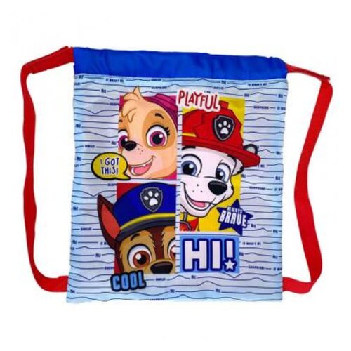 Bolsa saco Patrulla Canina 31 cm infantil oficial MC-88-PW CYP