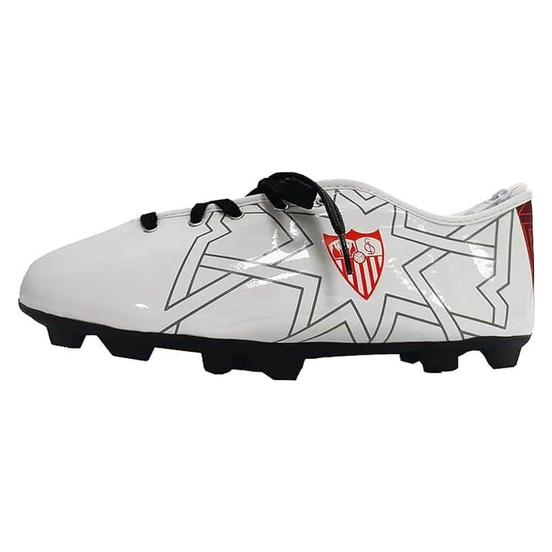 Sevilla Portatodo bota escolar blanca licencia oficial PB-14-S CYP
