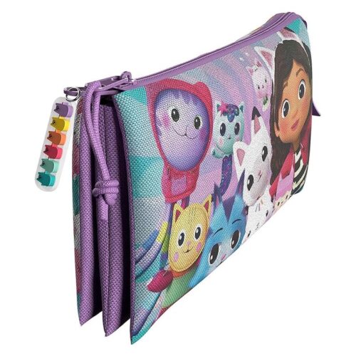 Gabby The Doll House portatodo triple infantil escolar licencia oficial PT-03-GB CYP
