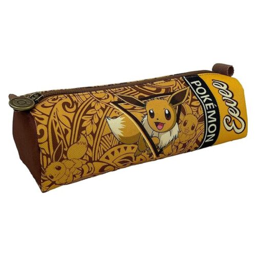 Pokémon estuche cilíndrico portatodo Eevee marrón PT-401-PK CYP