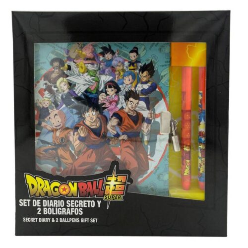 Dragon Ball set regalo diario secreto con bolígrafos SET-02-DB CYP
