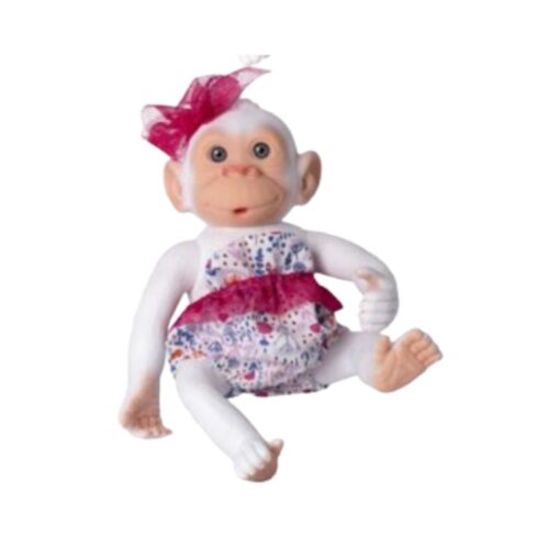 Mono reborn blanco Rosa Toys de 20 cm modelos surtidos variados 2502