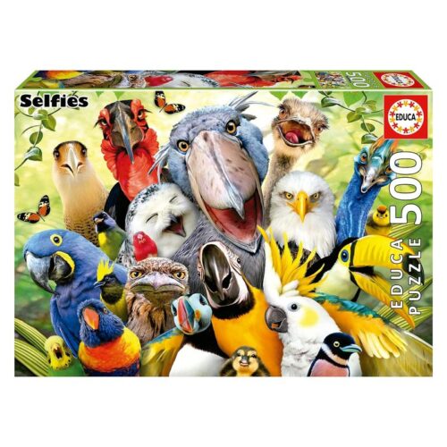 Puzzle 500 piezas para adultos Mira al pajaríto 19622