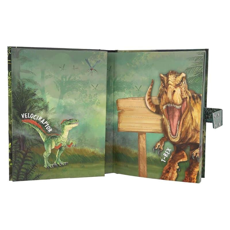 Diario con código Dino World Depesche 0012407 con código y sonidos - Imagen 2