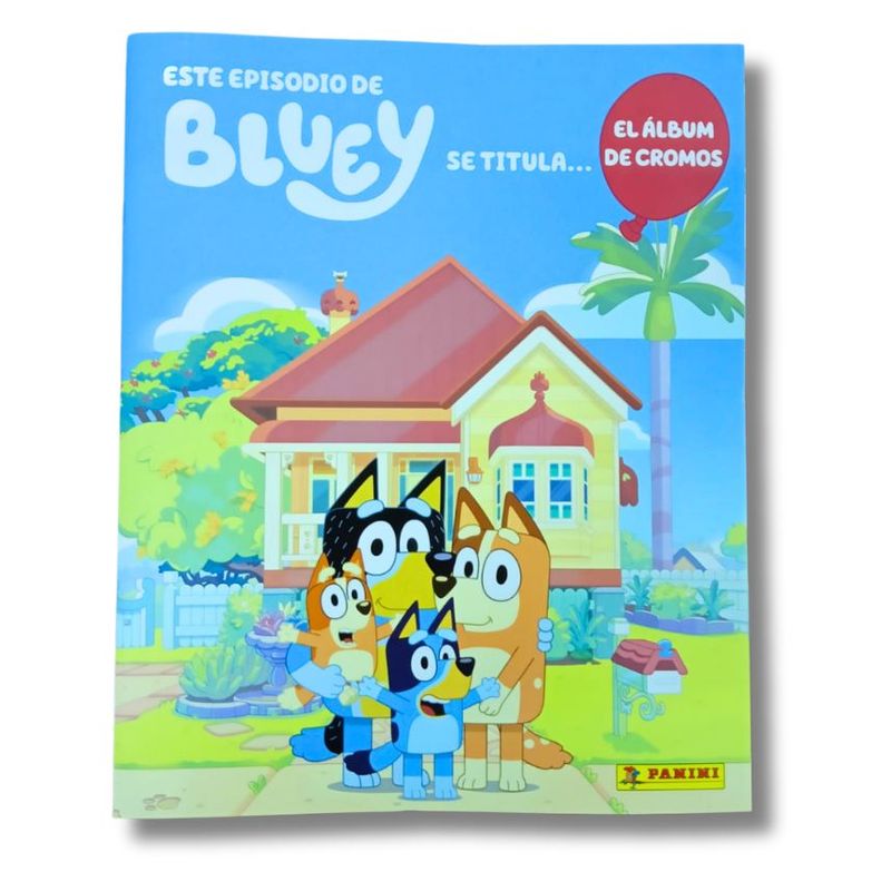 Albúm cromos Bluey estampas de Panini colección CB/11128