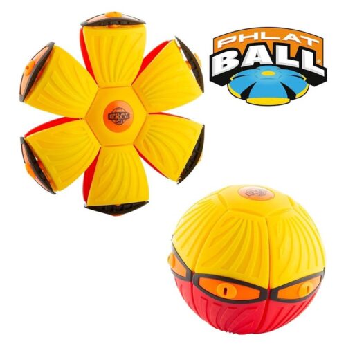 Juego Wahu Phlat Ball Woosh con sonido de color amarillo 331614-AM GOLIATH