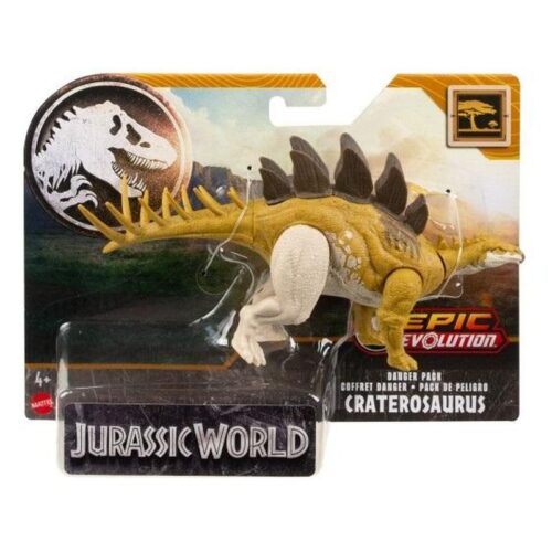 Figura articulada Jurassic World Epic Evolution Craterosaurus HTK52 Mattel